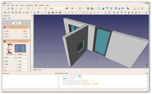 FreeCAD Arch