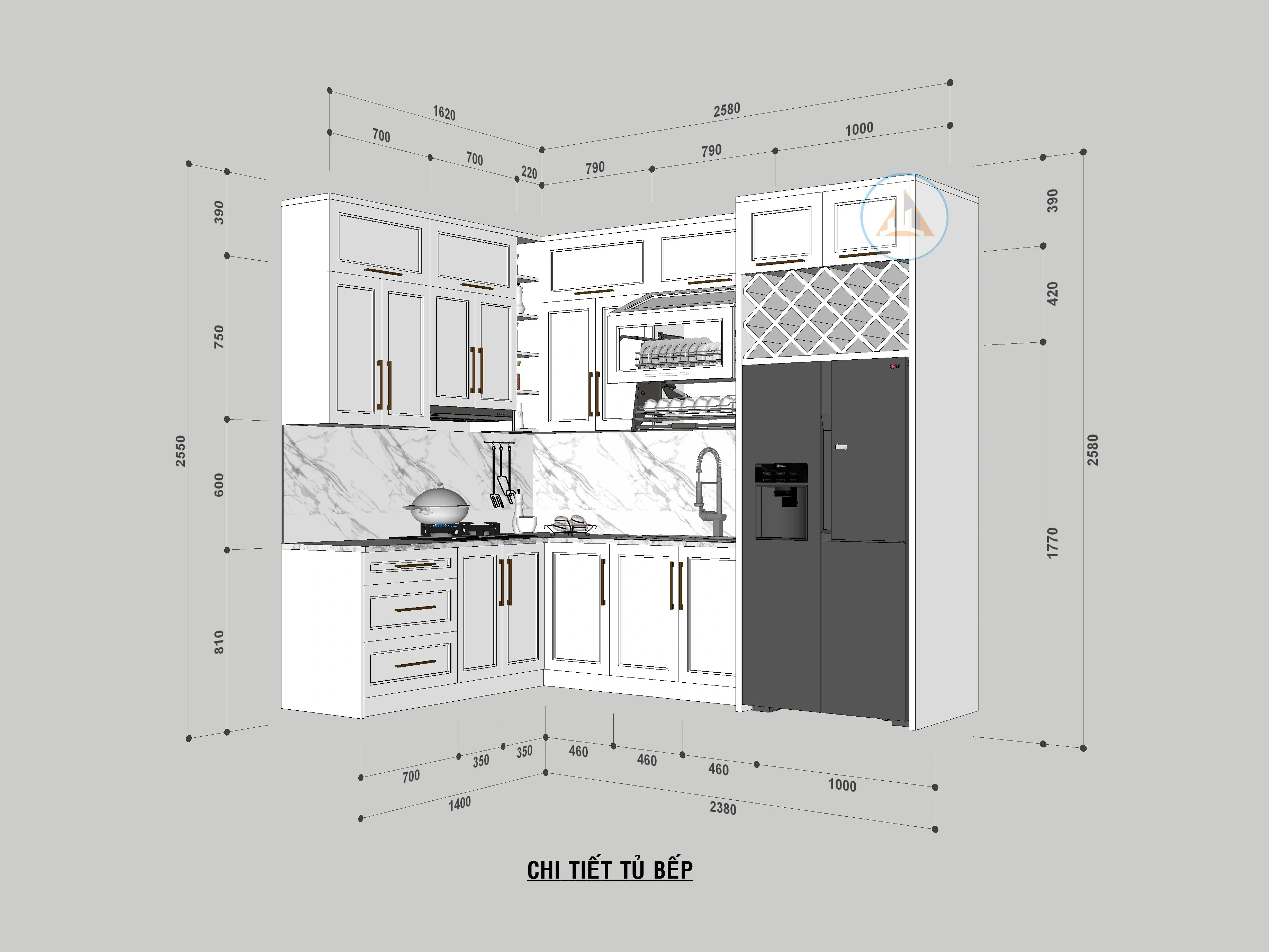 Sử dụng SketchUp thiết kế kiến trúc và nội thất 3D