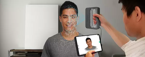 Sử dụng công nghệ Scan 3D quét người