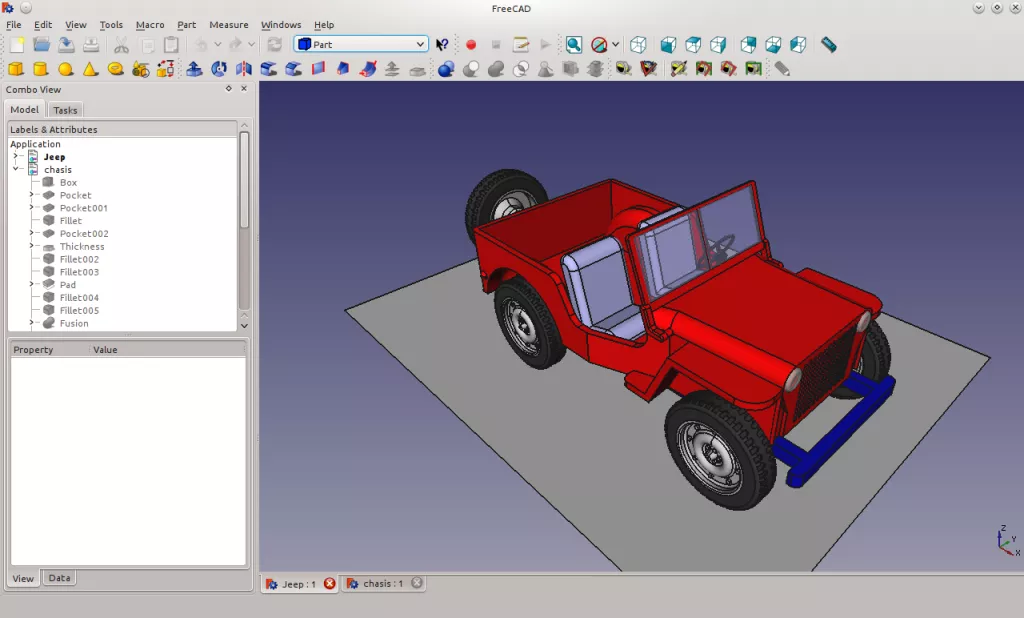 Phần mềm FreeCAD