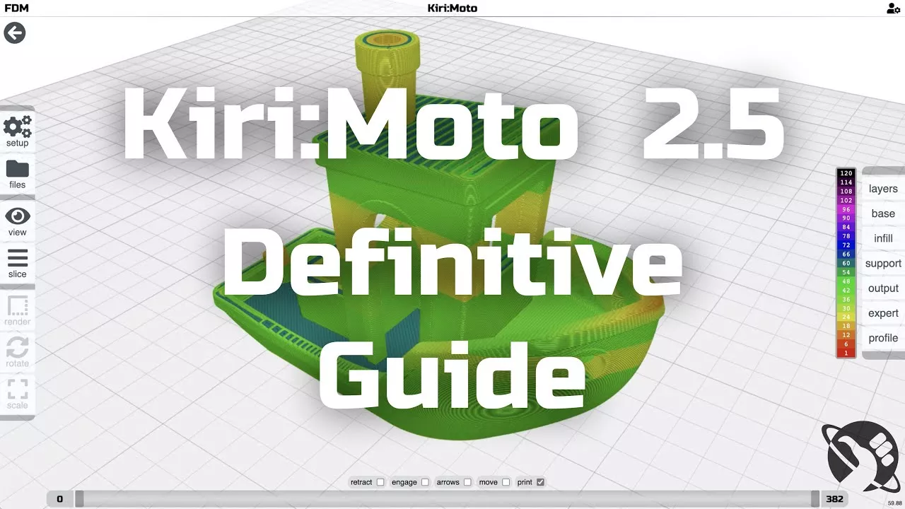 Phần mềm cắt lớp Kiri:Moto