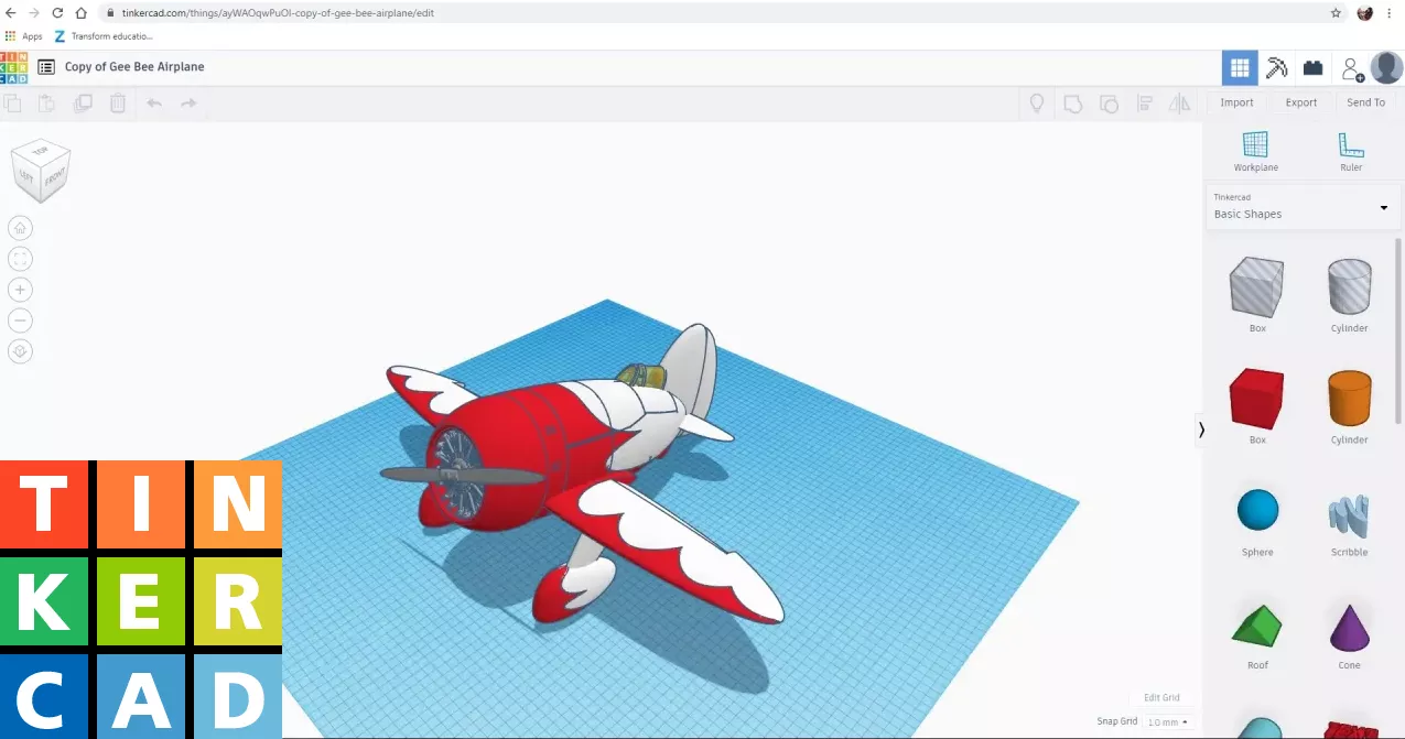 Phần mềm thiết kế vẽ 3D miễn phí Tinkercad